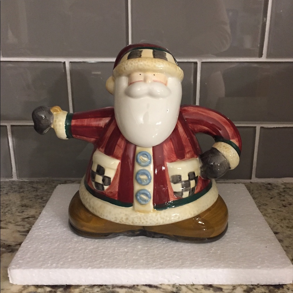 DEBBIE MUMM SANTA TEAPOT - BRAND NEW!